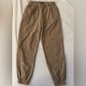 Brandy Melville Light Brown Rosa Sweatpants